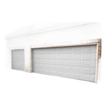 Sección de Puerta de Garage / Aislamiento Térmico y Acústico / Poliuretano 43 mm / Lámina Calibre 26 / Estilo Americano / Color Blanco