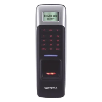 BioLite Lector de Huella y Teclado / Standalone / Diseño Compacto y Elegante / Protección IP65