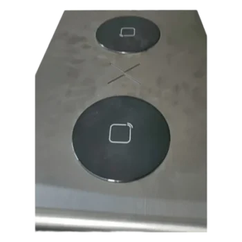Tapa de lector de tarjetas / Plástico de alta durabilidad / Diseño empotrable / Sin tornillería / Compatible con torniquete DS-K3G411LXR