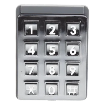 Teclado Numérico para Portero Telefónico / Compatible con Serie 1802 / Botones Grandes / UL 294 / CAN/ULC-S319-05