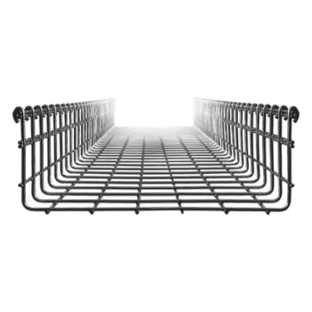 Charola Tipo Malla / 116 mm Peralte / 300 mm Ancho / 3 m Tramo / 9.84 ft / Electro Zinc / 554 Cables Cat6