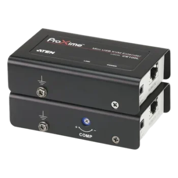 Extensor KVM USB / 1920 x 1200 @ 60 Hz / Hasta 100 m (328 ft) Cat 5e / Protección ESD 8kV/15kV / Ajuste Manual Deskew