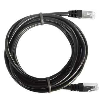 Cable de Parcheo FTP / Cat5e / 0.5m (1.64 ft) / Blindaje Global / RJ45 / Negro