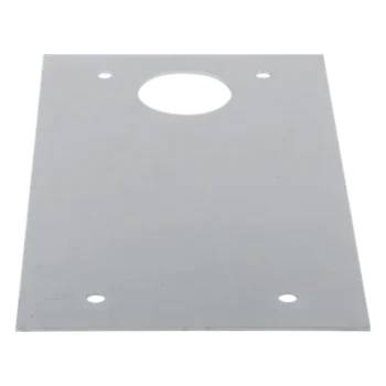 Base para Barrera / Acero Inoxidable / Compatible FAAC640 y FAAC642 / Anclaje Exterior