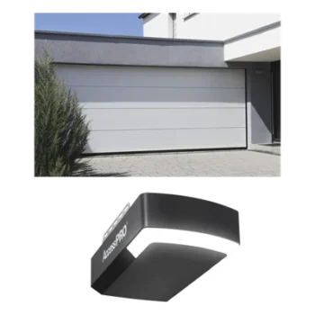 KIT COMPLETO Puerta D/ Garage 14x9 Pies / Lisa Linea Central / Color blanco / Insulada / Incluye Motor FS1000APPRT / 1/2HP / Fuerte/Silencioso/Luz LED/Motor DC .