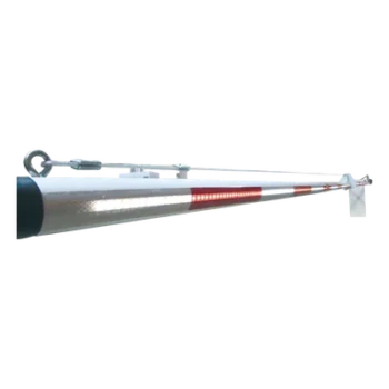 Brazo de aluminio con iluminación de 6 metros para barrera 1602-090