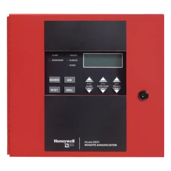 Anunciador remoto / 4x20 caracteres / RS-485 / Gabinete con llave / LED estado en tiempo real