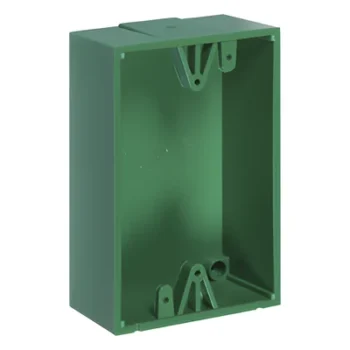 Caja de Montaje para Estación de Parada / Policarbonato / 1.5 Pulgadas (38 mm) / Superficie / IP Compatible / UL 2017