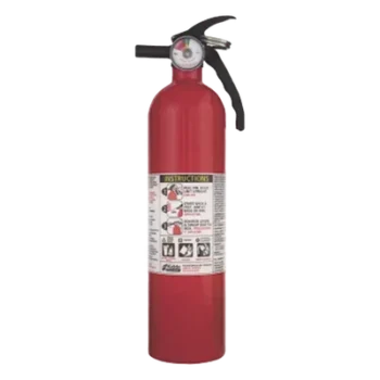 Extintor desechable / Recreational / Polvo químico ABC / 2.5 lb / UL 1-A:10-B:C / Soporte plástico / USCG-DOT / Paquete 6
