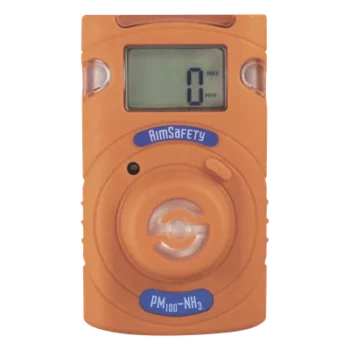 Monitor Personal de Gas / NH3 / 2 Años Desechable / Alarma Triple / Pantalla LCD / IP54