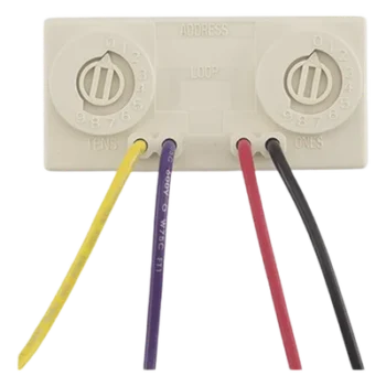 Módulo de Entrada Convencional Direccionable / 2 Hilos sin Cable Blindado / 159 Dispositivos por Lazo SLC / Direccionamiento por Rotación / Compatible IFP1000 e IFP2000