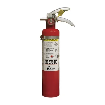 Extintor desechable / Polvo químico seco multipropósito / Clase A-B-C / 2.5 lb / Alcance 3 a 4.6 m / UL-DOT-USCG