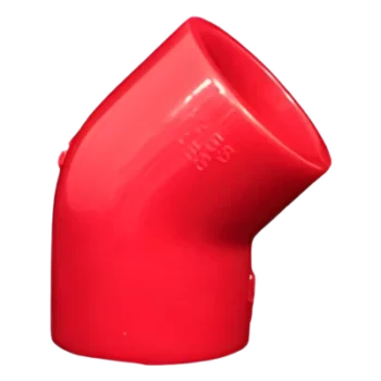 Codo 45° para Tubería de Detección de Humo por Aspiración / CPVC Resistente al Fuego / 3/4 Pulgada / Certificación UL / NFPA 101