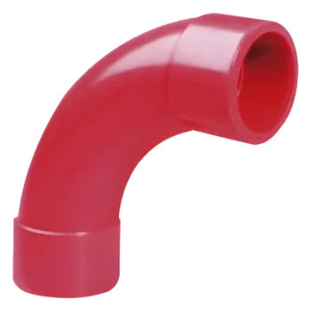 Codo de Radio Curvo 90° / 3/4" (0.874" ID / 22.1 mm) / CPVC Ignífugo / UL Listed / NFPA 13, 13R, 14 / Espacios Confinados