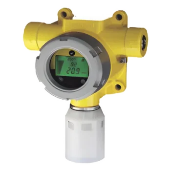 Detector de Gas Industrial / Sensor Catalítico de Perla 0-100% LEL / Salida 4-20 mA y Modbus RTU / Pantalla LCD Tricolor / IP66 / Certificación UL/c-UL