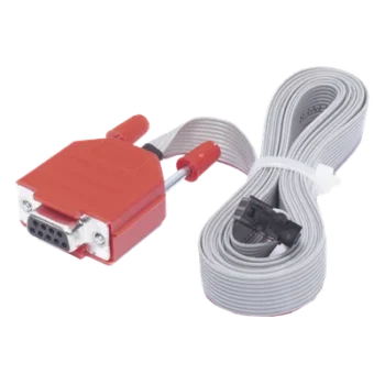 Cable Programador / Serial UL 268A / 2.5 m (8.2 ft) / Conectores Hembra DB9 y 10-Pin