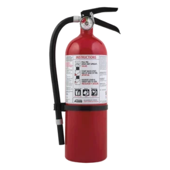 Extintor desechable / Garage-Workshop / Polvo químico ABC / 5.5 lb / UL 3-A,40-B:C / Cilindro blanco / Paquete 4