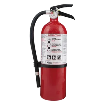 Extintor desechable / Living Area / Polvo químico ABC / 4 lb / UL 2-A,10-B:C / Colgador de pared / Paquete 4