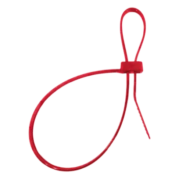 Cincho plástico de doble lazo / Nylon resistente / -73°C a 200°C / Paquete 100 pzas / 0.24 ft lazo