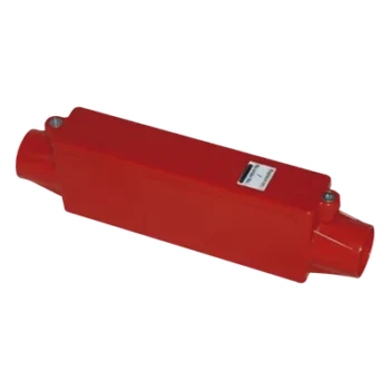 Filtro para Tuberías de Detección de Humo por Aspiración / ¾" / Color Rojo / Diseño Compacto