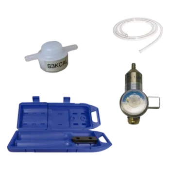 Kit de calibración / Gases tóxicos raros HCN, Cl2, HF, NH3, HCl / Regulador 0.3 LPM / Compatible XNX