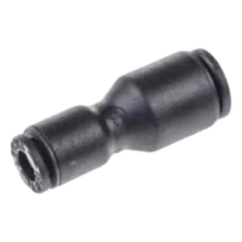 Reductor de tubo microbore / 6 mm a 4 mm / Polietileno alta calidad / UL 1820 Plenum / 10 piezas