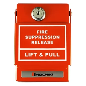 Estación Manual / Supresión de Incendio / Inhibición Química / UL-FM / Con Llave
