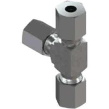 Conector T para Manguera Piloto / Sistema de Extinción Oxeo / Diseño Compacto