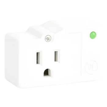 Protector de Pared / 120 VCA / 15 A / 40,000 A / LED Diagnóstico / 0.23 x 0.10 x 0.15 ft