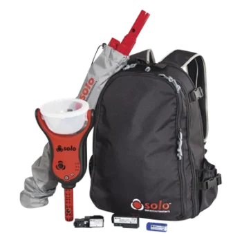 Kit portátil para prueba de detectores de humo / Alcance 4.87m (16ft) / Sistema telescópico modular / Dispensador electrónico integrado