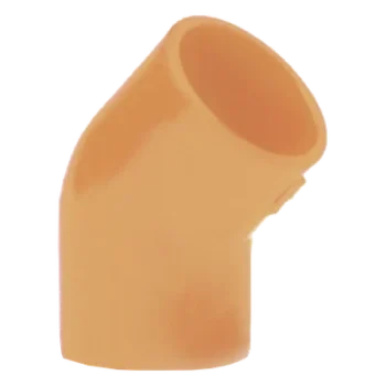 Codo de 45° para Tubería de ¾" / Sistemas VESDA / Paquete de 10 Piezas / Flujo Óptimo de Aire