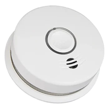 Alarma combinada de humo y CO / Alámbrica 120 V CA 60 Hz / Batería de litio sellada 10 años / Alerta de voz y sirena 85 dB / Interconexión hasta 24 dispositivos