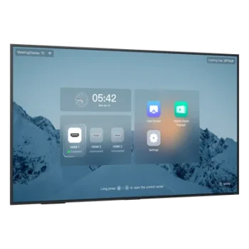 Pantalla Profesional para Videoconferencia / 75 pulgadas / 4K UHD IPS 10-bit / Wi-Fi 6 / Bluetooth 5.1 / Android 13 / Gestión Centralizada