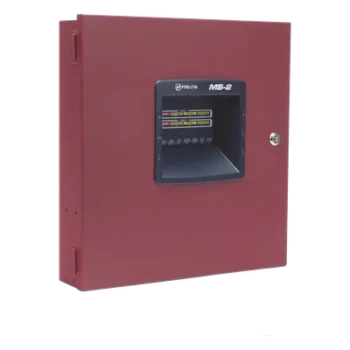 Panel de control de alarma contra incendio convencional / 2 zonas IDC Clase B / 1 NAC 24 Vcc 2.5 A / 2 relevadores / Compatible serie i3