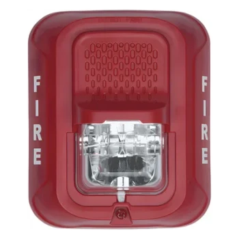 Estrobo de Pared Serie L / Candela Seleccionable 15-185 cd / 12-24 Vcd Automático / Flash 1 Hz / Compatible SpectrAlert