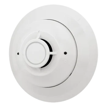 Detector Térmico Direccionable / Temperatura Variable Alta 57 °C a 88 °C (135 °F a 190 °F) / SLC Dos Hilos / LED 360° / Direccionamiento por Interruptores