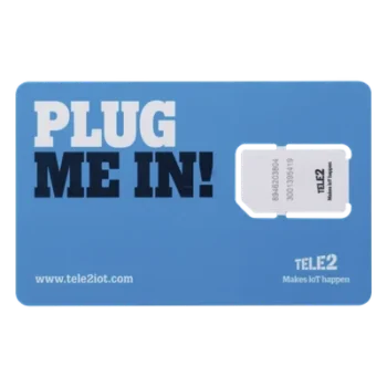 SIM IoT Multi-Carrier / 25 MB Mensuales / Activación Automática / GPS / Telemática / Alarma