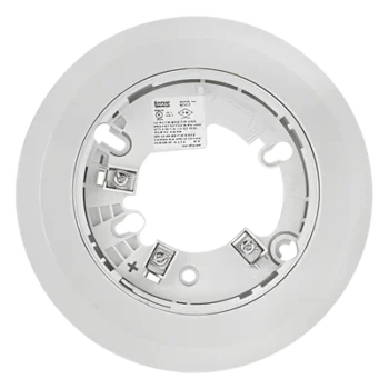 Base de 6 pulgadas para detectores IDP y SK, Color Marfil