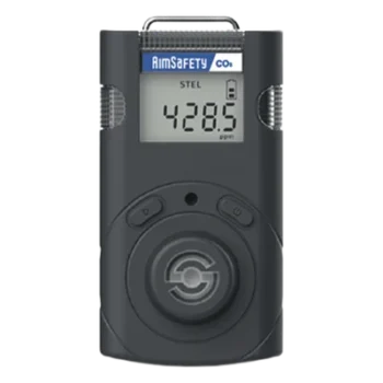 Monitor Personal de CO2 / Recargable / LCD en Tiempo Real / Alarma de 3 Niveles / Vida Útil 7 Años