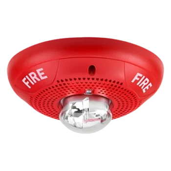 Bocina con estroboscópico para techo / interior / 15-115 cd / 25/70.7 Vrms / hasta 85 dB / SpectrAlert Advance