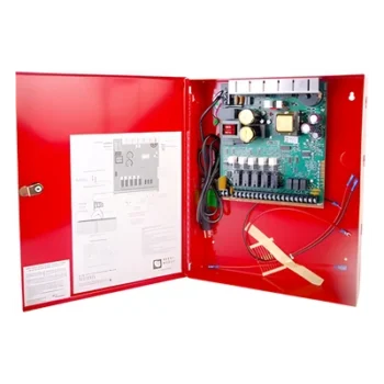 Fuente de poder de 24 v cd convencional para alimentación de detectores de 24 Vcc o como salida de sirena de 24 V CD
