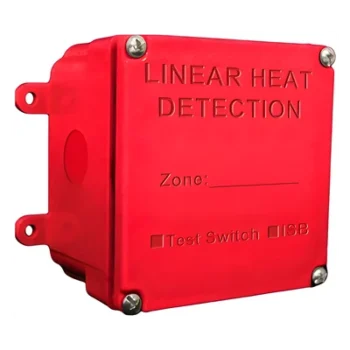Cable Detector Lineal de Calor / Resistencia Ultra Baja / IP66 / 24-28 VDC / 100 mA / Diseño Compacto / Aplicaciones de Riesgo Explosivo
