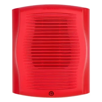Bocina para Montaje en Pared, Color Rojo