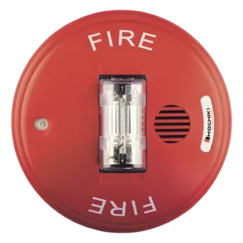 Sirena Estrobo 24 Vcd, Instalación en Techo, Multi Candela, Color Rojo (0500-06100)