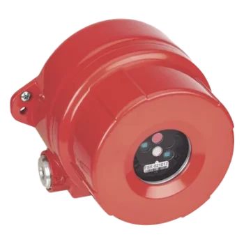 Detector de Flama QuadBand IR3+ / Triple IR + Visible / Alcance >60 m / Cono 90° / Salida 4-20 mA / RS-485 ModBus / Familia FSX