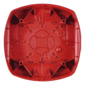 Caja de Montaje para Bocina/Estrobo / 6.1' x 6.1' x 4.06' / Plástico Texturizado / UL 464 & UL 1971