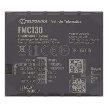 Rastreador Vehicular / 4G LTE CAT 1 / 2G / GNSS Multi-Constelación / Bluetooth 4.0 / 3 I/O Digitales / Batería 170 mAh / 10-30V DC