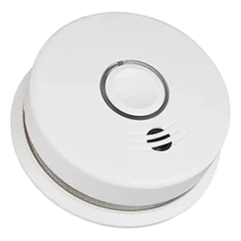 Alarma de humo fotoeléctrica / 120V CA / Batería litio sellada 10 años / Mensajes de voz / Interconexión hasta 24 dispositivos