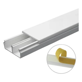 Canaleta PVC / 35 x 17 mm / 6 ft (1.83 m) / Autoextinguible / Resistente UV / NOM-001-SEDE-2005