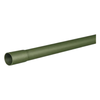 Tubo Conduit PVC Ligero / 3/4" (19 mm) / Longitud 3 m (9.84 ft) / Encofrado en Concreto / Aislante Dieléctrico / Unión con Casquillo Termoformado